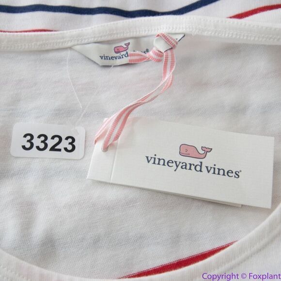 NEW Vineyard Vines 100% cotton Striped NANTUCKET Shift DRESS, L - Picture 13 of 16